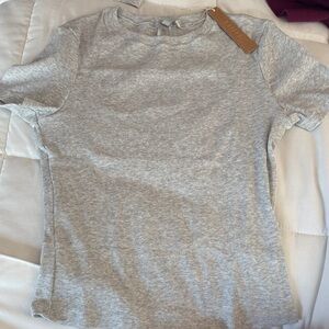 NWT SKIMS COTTON RIB TSHIRT